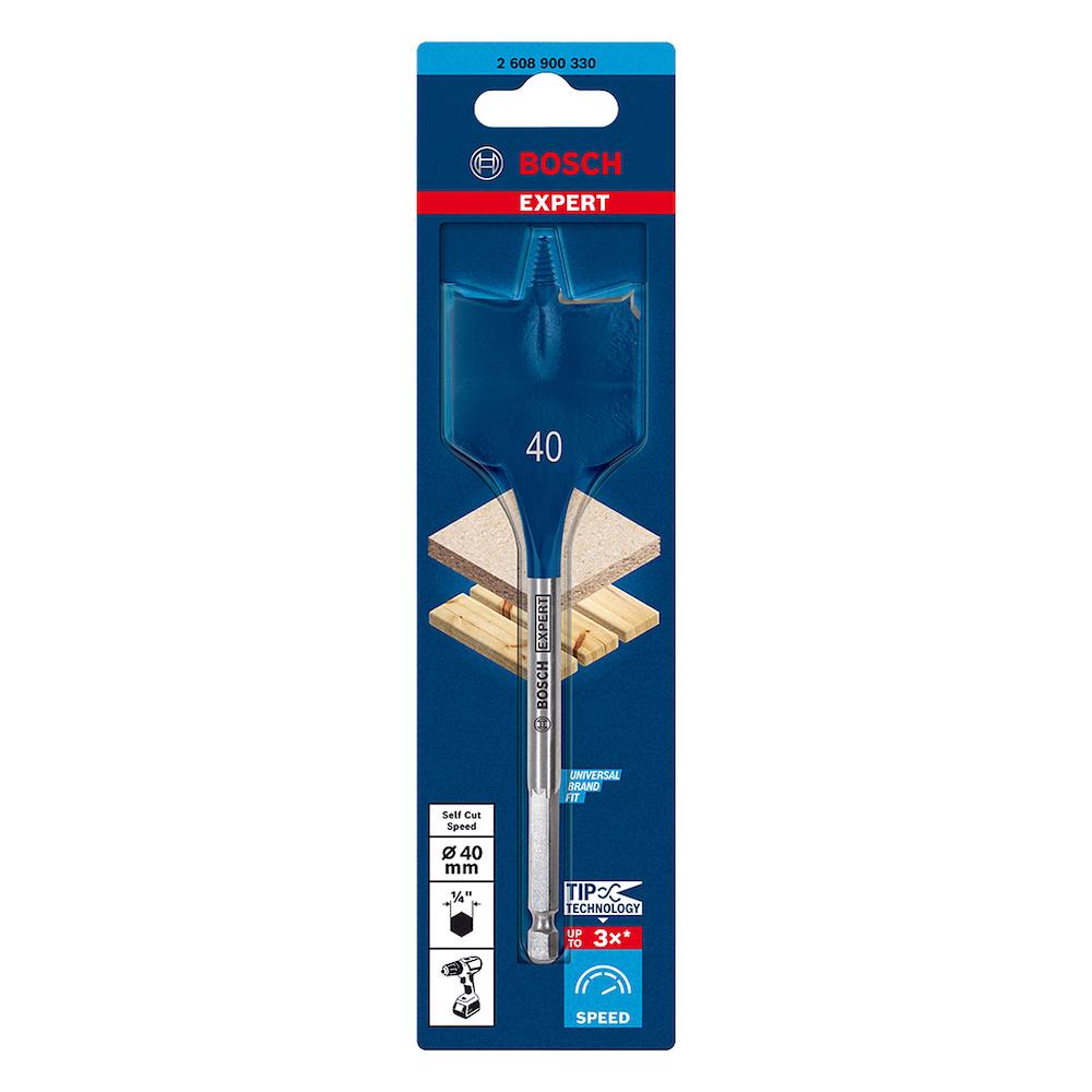 Broca para madeira Bosch EXPERT Self Cut Speed 40 x 152mm em Oferta na Shopee