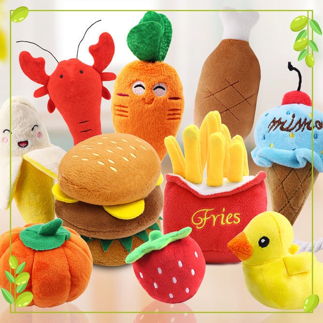 【Muhsinpet】Brinquedos para animais de estimação Método de pelúcia mordida resistente corda de bola brinquedo de som
