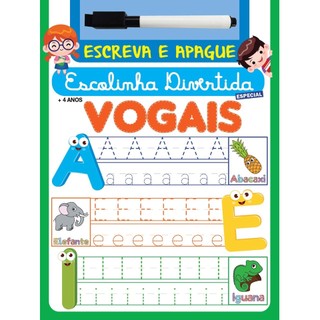 Série Escolinha Divertida Especial | Vogais em Oferta na Shopee
