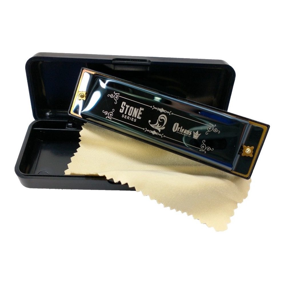 Gaita De Boca Diatonica Orleans Stone Afinacao Em Re ( D )