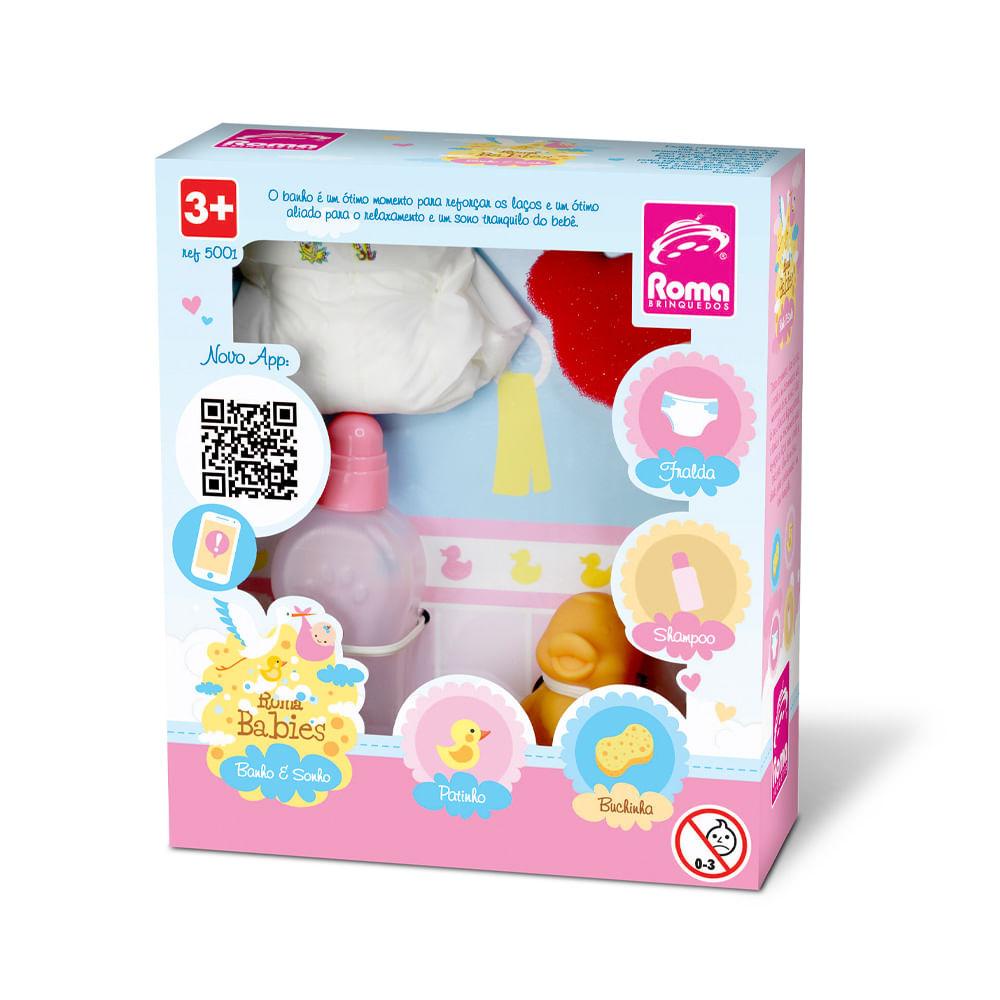 Kit Banho E Sonho Roma Babies - Roma em Oferta na Shopee