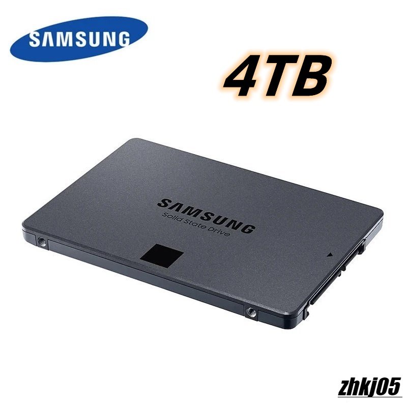 4TB Samsung SSD 870 QVO 2.5 " SATA (1TB/2TB/4TB)/Unidade De Estado Sólido V-NAND/Até 530 MB/s/(MZ77Q1T0BW/MZ77Q2T0BW)