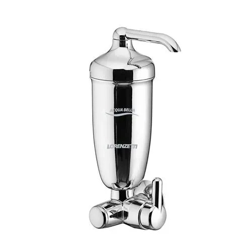 Filtro Purificador De Agua Com Registro Lorenzetti Acqua Bella Cromado