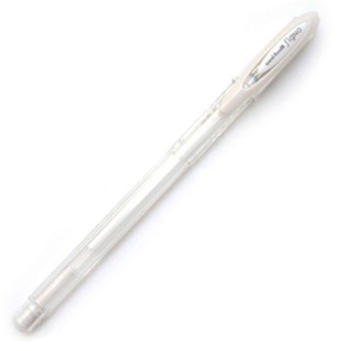 Caneta gel angelic signo 0.7mm UM-120AC Branca Uni-Ball