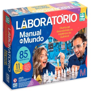 Kit 85 Experiências Laboratório Manual do Mundo - Nig 1640 em Oferta na Shopee