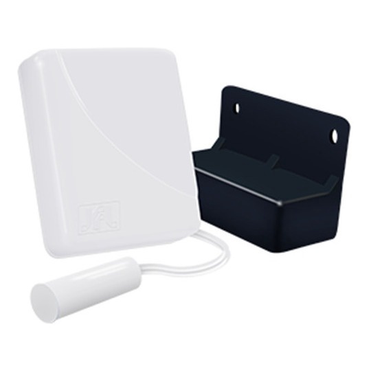 Sensor JFL SHC-Fit p/ Porta de Aço: Ultrafino, S/ Fio, 100m Alcance e Baixo Consumo