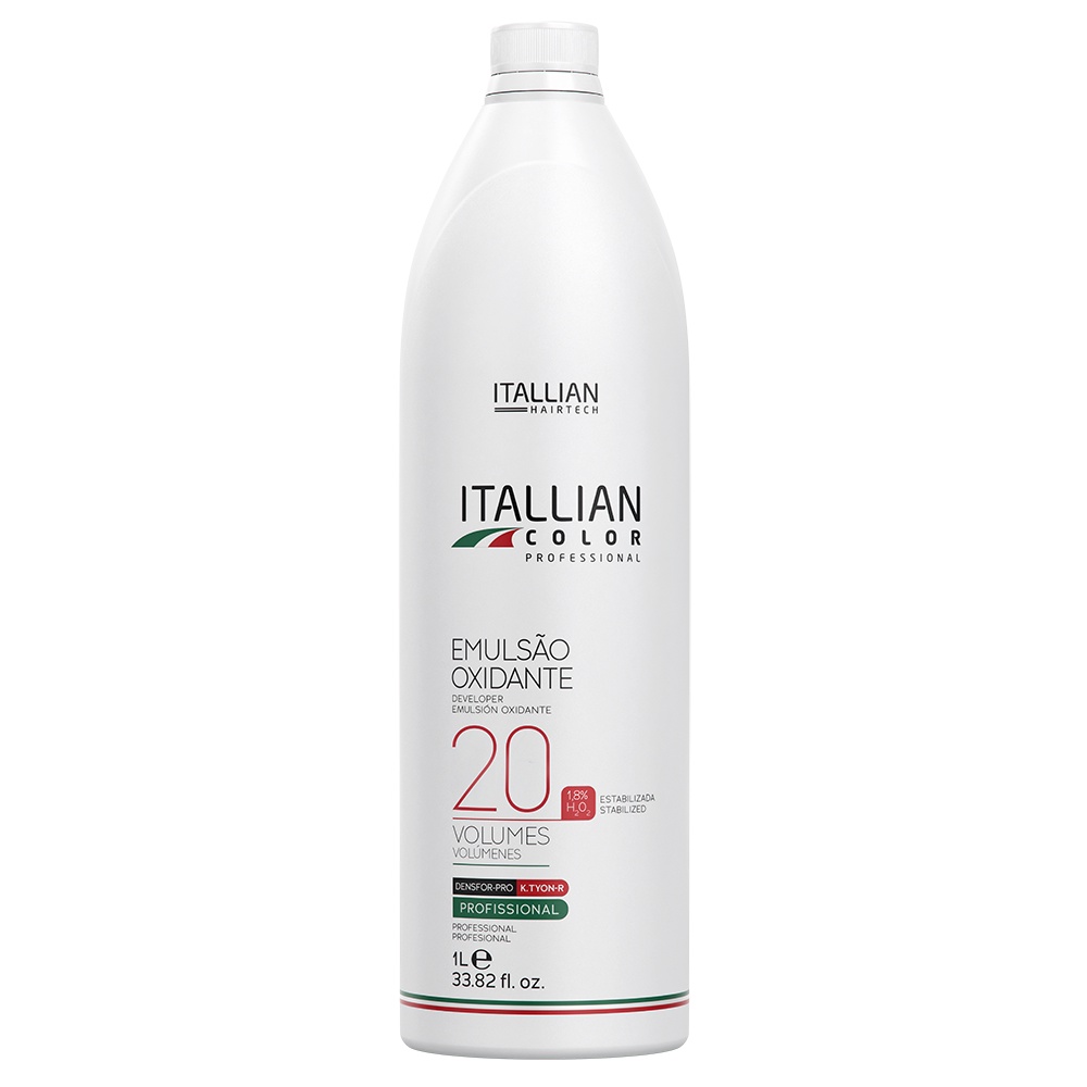 OXIDANTE 20 VOLUMES ITALLIAN COLOR 1L em Oferta na Shopee