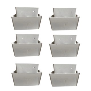 Kit 6 Pés Rôman Branco 5cm P/ Roupeiro Guarda Roupa Estante Etc