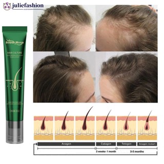 JULIEFASHION Óleo De Crescimento Rápido De Cabelo Soro Tratamento Líquido Anti-Queda Para Mulheres E Homens I3Z4
