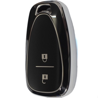 2 Botões Prata Tpu Carro Capa De Chave Para Chevrolet Orlando Fob Shell Onix Protect Key Cover em Oferta na Shopee