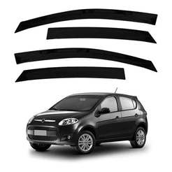 Defletor Calha de Chuva Novo Palio 2012 a 2017 4 Portas Ecoflex