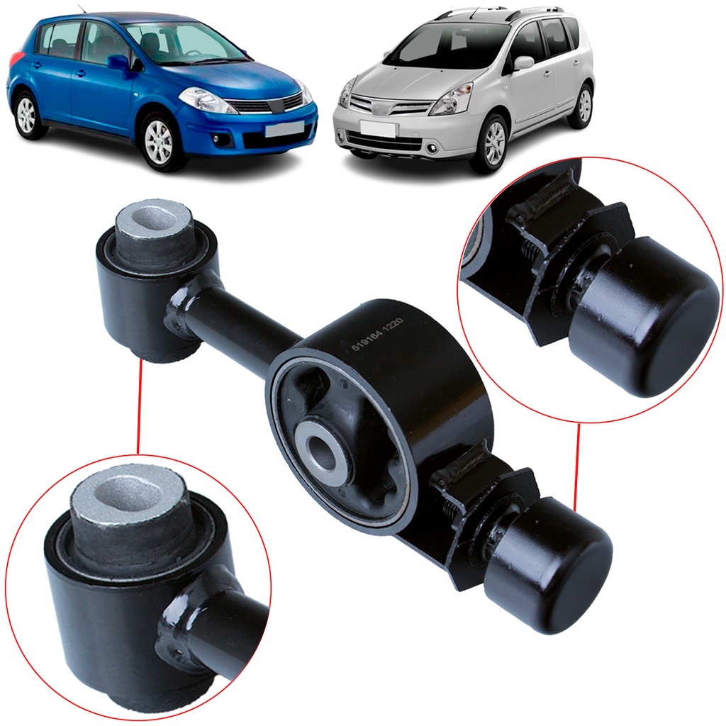 Coxim Calço Limitador Torque Motor Nissan Tiida Livina