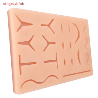 STHB Almofada De Sutura De Silicone Ferida Modelo De Treinamento Pele Traumática Humana BR