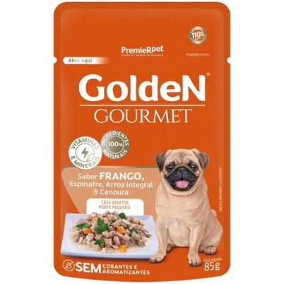 Golden Sachê  Cães Adultos Porte Pequeno sabor Carne 85gr
