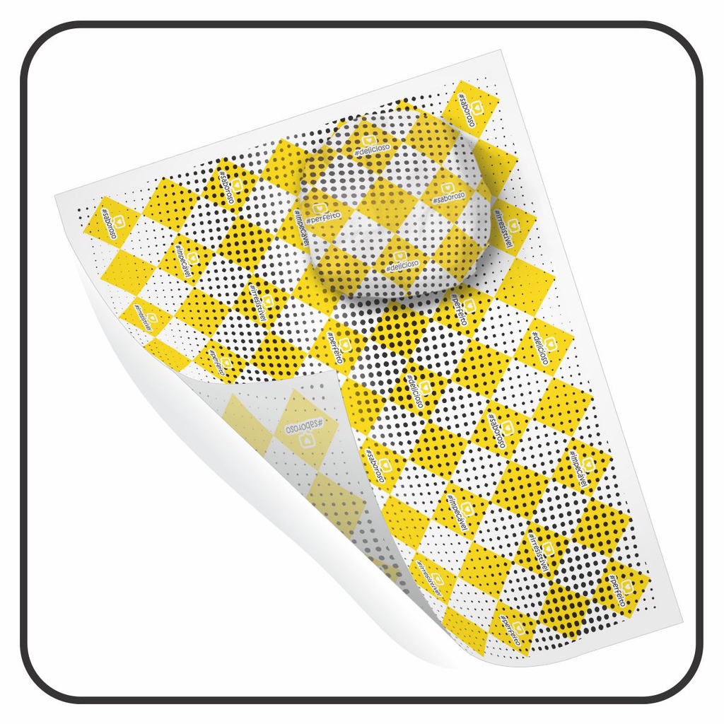 Papel Acoplado Multiuso - Sabor que Apaixona - (1000 Unidades) em Oferta na Shopee