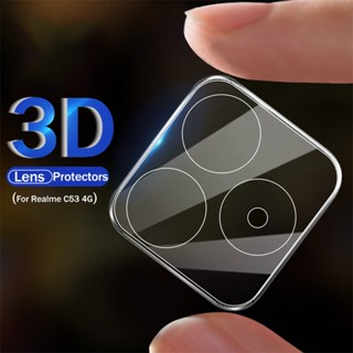 1-3 Peças Capa Protetora De Câmera Para Realme C53 4G 3D De Lente De Vidro Temperado Em Realmi C53 C 53 53C 4G RealmeC53 4G RMX3760 6,74 " Fundas
