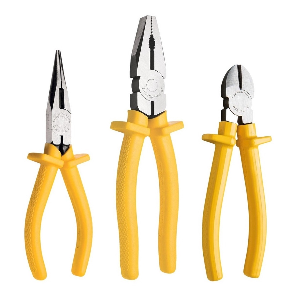 Kit Alicates Tramontina Universal, Corte e Bico