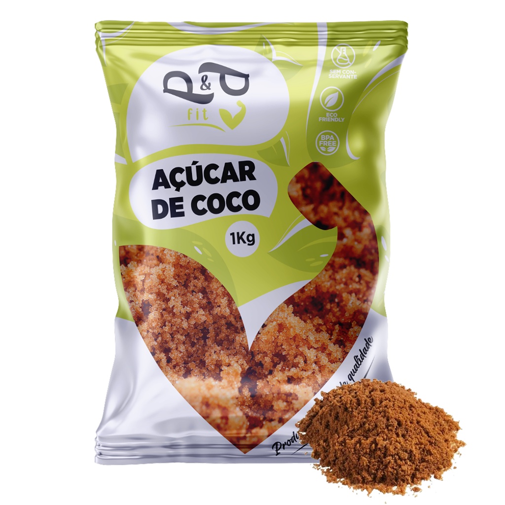 Açúcar de Coco 1Kg Original - P&P