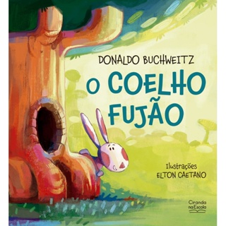 Livro Literatura infantil O coelho fujão em Oferta na Shopee
