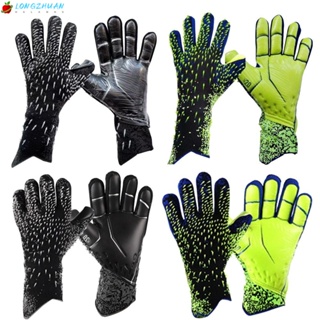 LONNGZHUAN Luvas De Goleiro De Látex Adultos Adolescente Futebol Espessado em Oferta na Shopee