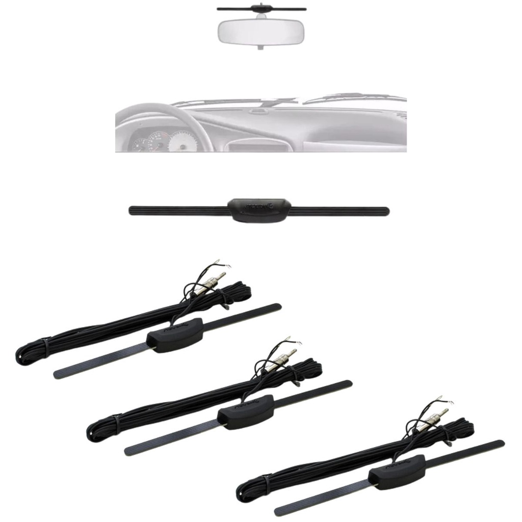 Kit 3 Antenas Interna Stetsom Para Rádio - ST900