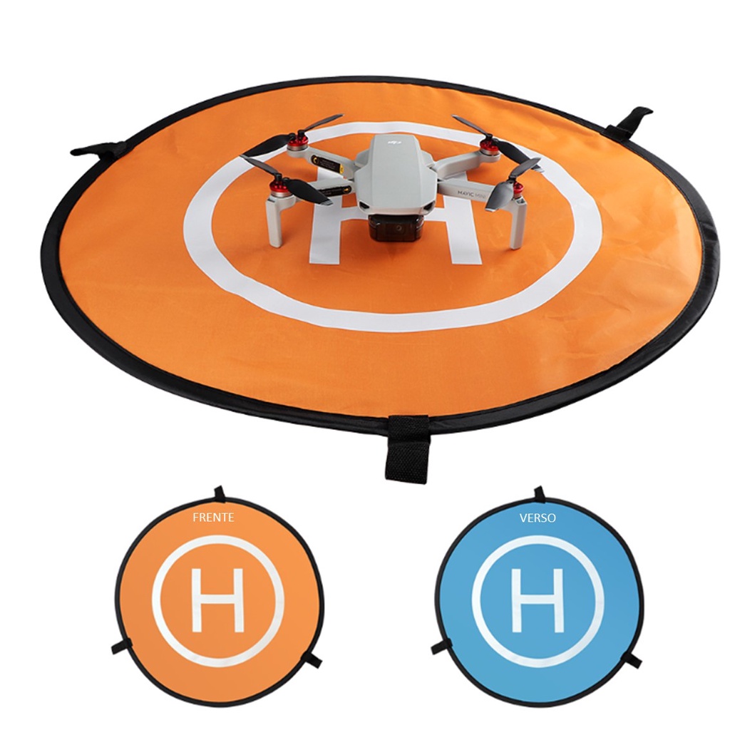 Pista De Pouso Decolagem p/ Drone Heliponto Landing Pad 45cm em Oferta na Shopee