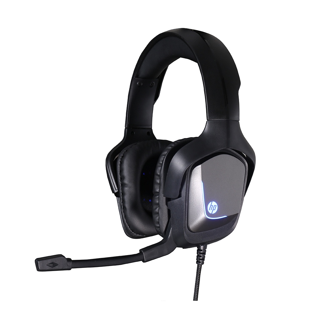 Headset Gamer HP com LED, USB, 7.1, Surround - H220GS