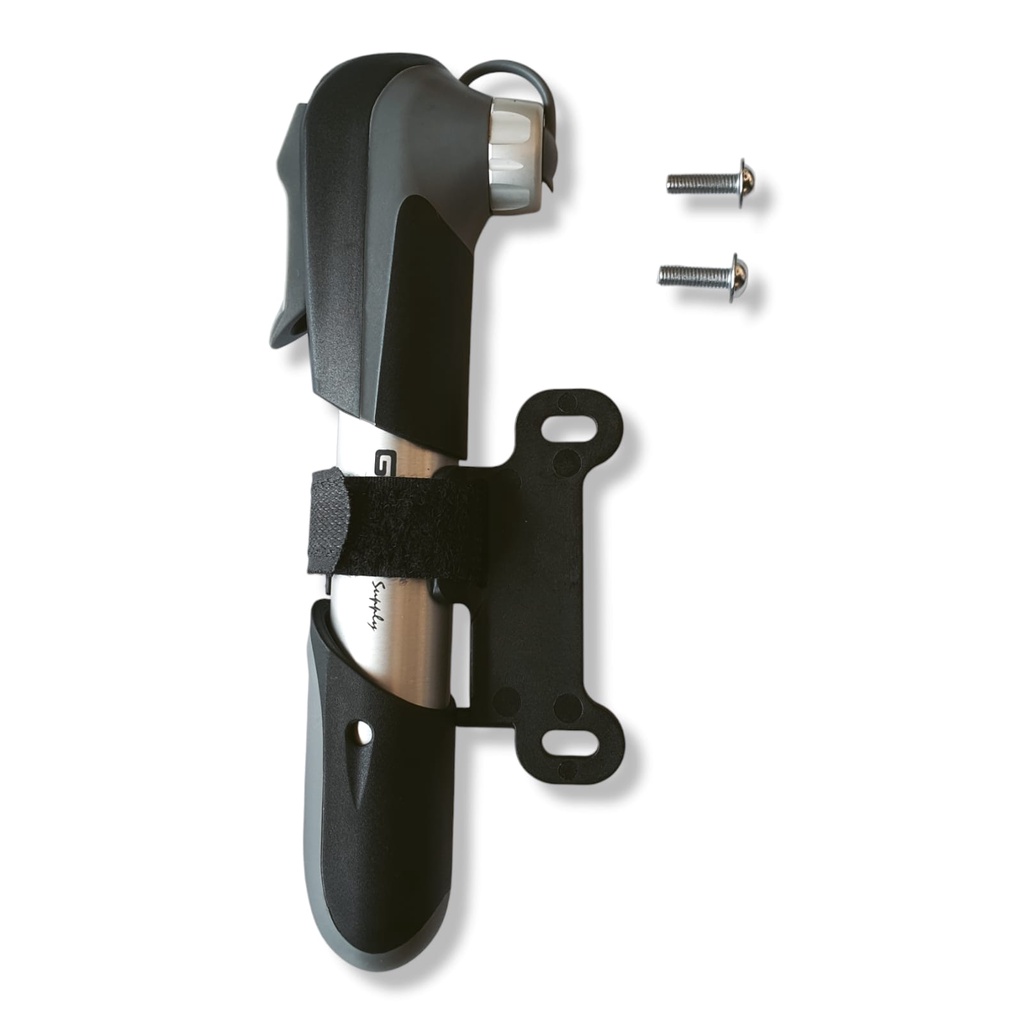 MINI BOMBA DE AR PARA CICLISMO ENCHER PNEU BICICLETA BIKE ALUMINIO COM VALVULA INTELIGENTE GIYO