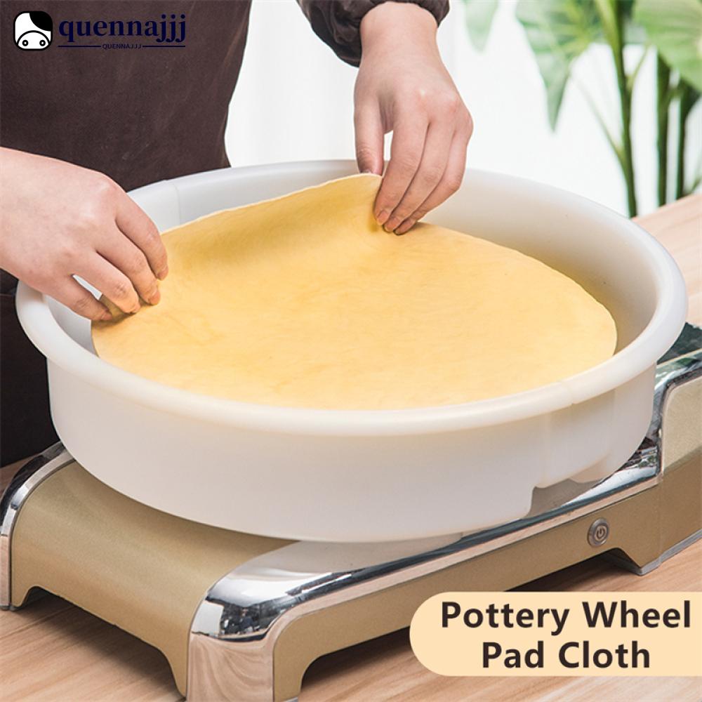 Quennana Almofada De Cerâmica Pano De Fixação De Rodas Limpeza Com Toalha Absorvente De Água PVA Ferramentas De Modelagem De Escultura Em Argila A1S1