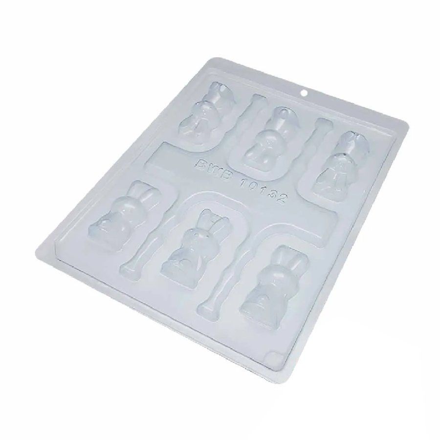 Forma Especial - Coelho Sentado Mini Ref 10132 - 01 Unidade - BWB - Home & Living