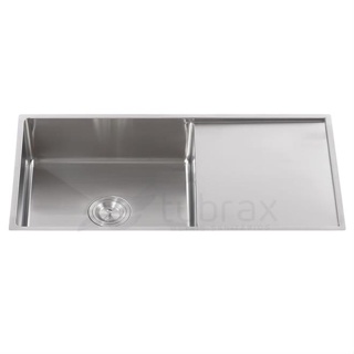 Pia Cuba Cozinha Gourmet Com Bancada Quadrada Inox 304 - CAC0005-C - Tubrax em Oferta na Shopee