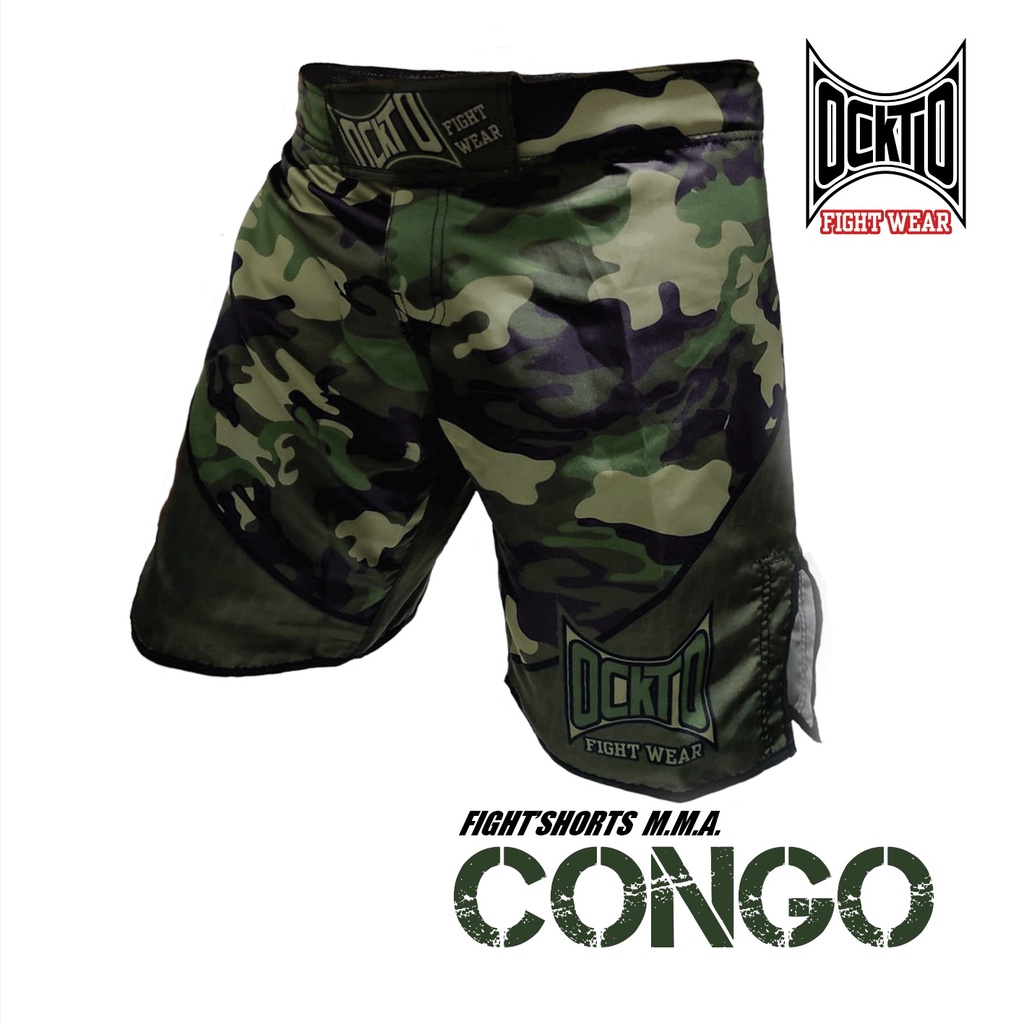 Short Bermuda Mma Muay Thai BJJ Ockto Congo