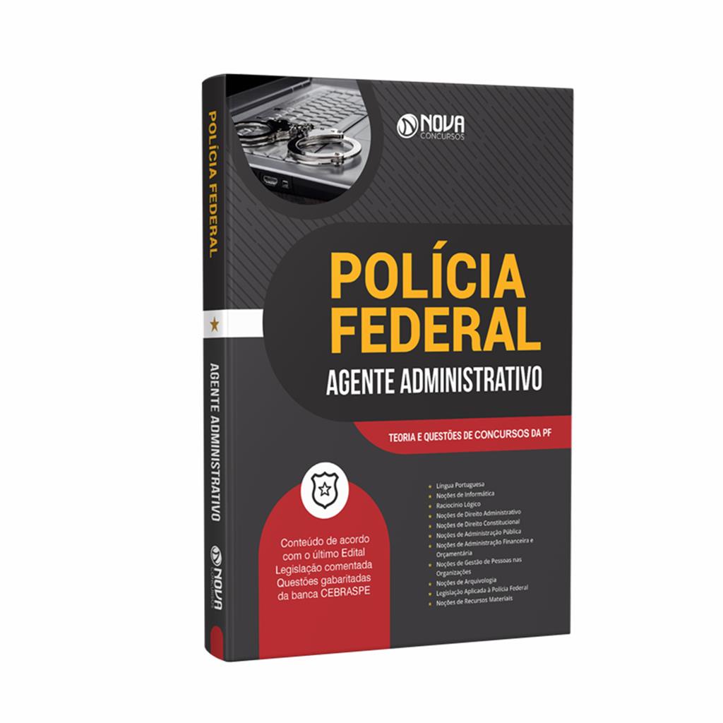 Imagem Apostila PF Agente Administrativo Policia Federal - Ed. Nova