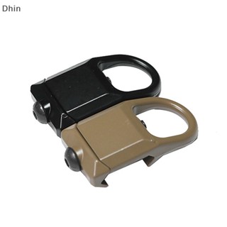 [Dhin] RSA-BB Fivela De QD Fixação De Funda De Trilho Adaptador De Montagem Giratória Para Pistola De Espingarda Pendurada Em Picânico De 20mm COD
