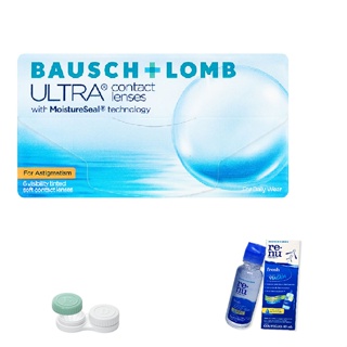 Lente De Contato Ultra Toric Astigmatismo + Renu em Oferta na Shopee