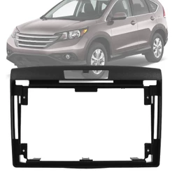 Moldura Painel 2 Din 9" Polegadas CRV 2012 até 2016 Preto