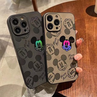 Chaopai Cartoon Cute Laser Mickey Anti-Queda E Capa De Choque Adequada Para iPhone 15 11 12 13 14 Pro Max XR X XS 7 8 Plus