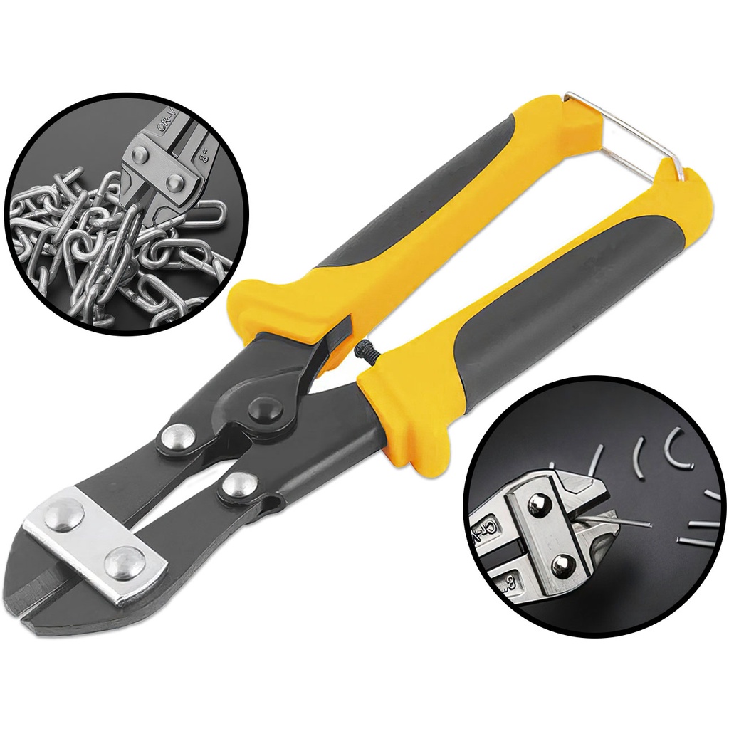 Alicate Corta Vergalhão E Cabos Com Trava 8 203mm Vonder 3385080000 - Home & Living