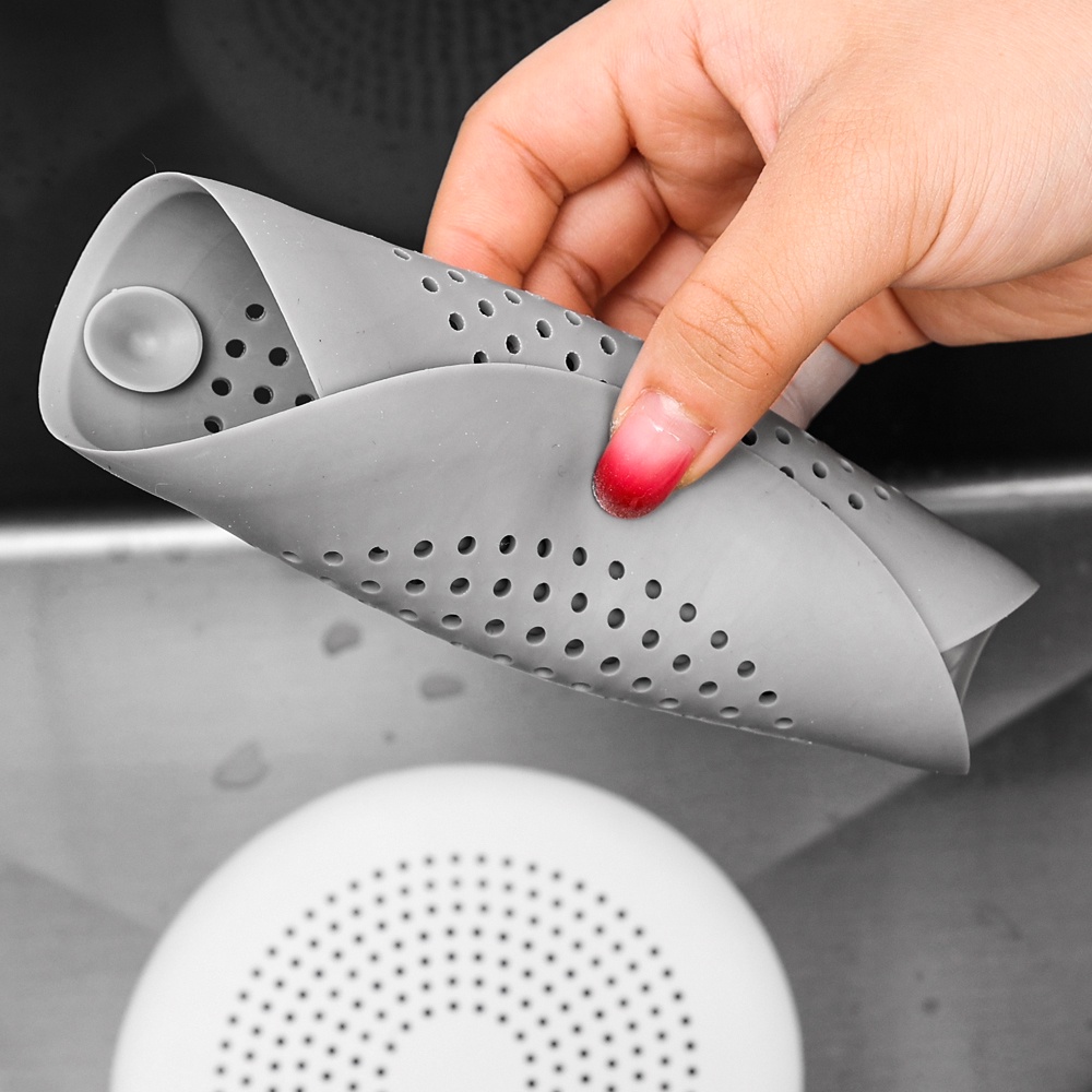 Tampas De Silicone Para Banheiro Anti-Bloqueio Cabelo Dreno De Piso/Afundamento De Cozinha Obstrução/Ferramentas De Filtro De Esgoto Banheira/Suprimentos