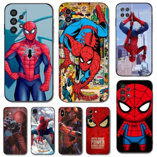 Estojo Para Samsung Galaxy A04 4G A14 A34 A54 5G Capa De Silicone Macia Telefone Homem Aranha tpu Preto