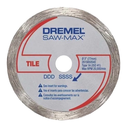 Disco Diamantado Para Azulejos Dsm540 Para Dremel Saw Max
