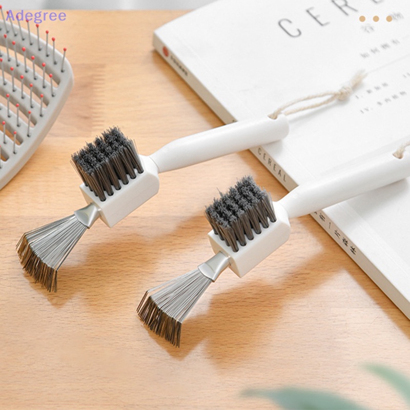 Adegree 2 Em 1 Limpador De Pente De Cabelo Escova De Limpeza Delicada Ferramentas Do Manusear Ferramenta Embutida De Borda Airbag Novo