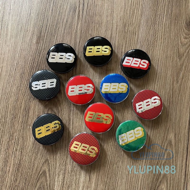 4pcs 56mm/58mm/60mm/65mm/68mm Racing BBS Tampa Do Cubo Da Roda Carro Aro