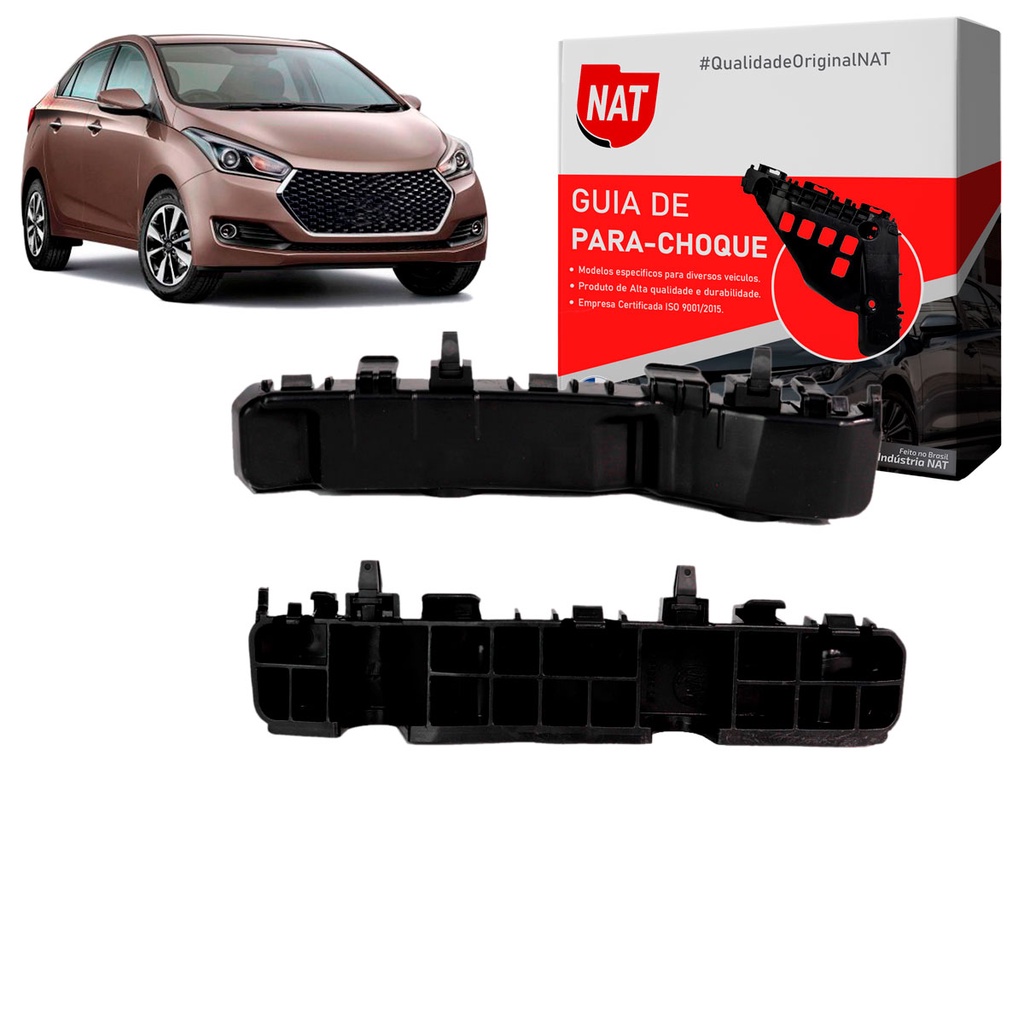 Suporte Guia Parachoque Hb20 2013 Até 2019 Dianterio em Oferta na Shopee