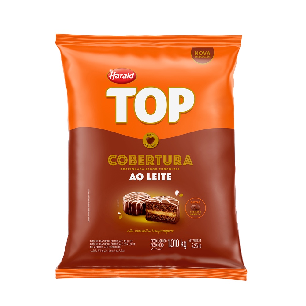 Chocolate Harald Cobertura Gotas - Comprar com Melhor Preço em Lanches
