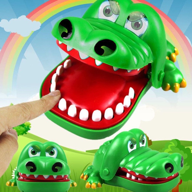 Crocodilo Boca Dentista Jogo Da Mordida Do Dedo Engraçado Brinquedo Infantil De