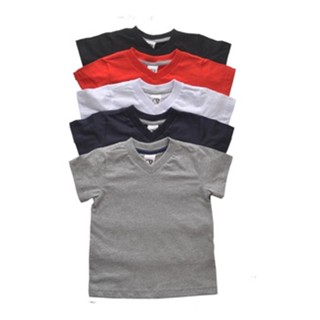 5 Camiseta de Bebê Manga Curta M/ G/ Gg 100% Algodão em Oferta na Shopee