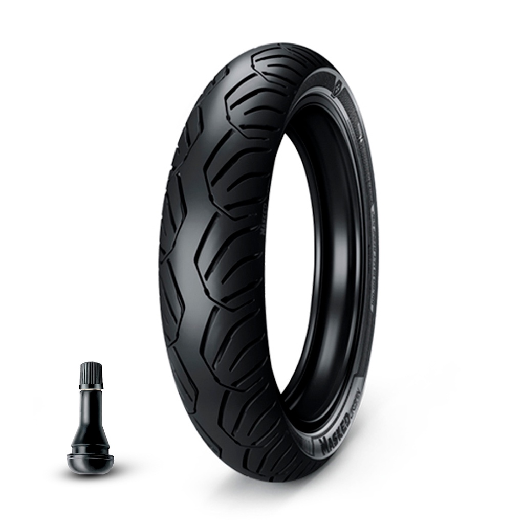 Kit Ira Masked 100/80-18 M/c Sem Câmara Traseiro + Válvula Titan 150/160 Fan 125/150 YBR 125 Factor em Oferta na Shopee