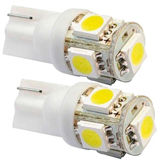 Par De Lâmpadas de Led Automotivas Caminhão 5 Leds Luz Branca T10 Pingo Pingao 24v p/ Carro em Oferta na Shopee