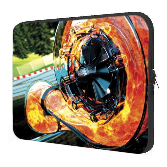 Capa Case Notebook 15.6 Personalizado Carro Tunado Tunnig Turbo Pegando Fogo